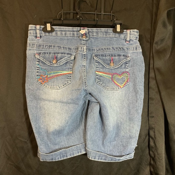 Total Girl 14.5 Plus Girls Shorts Denim - Picture 3 of 3